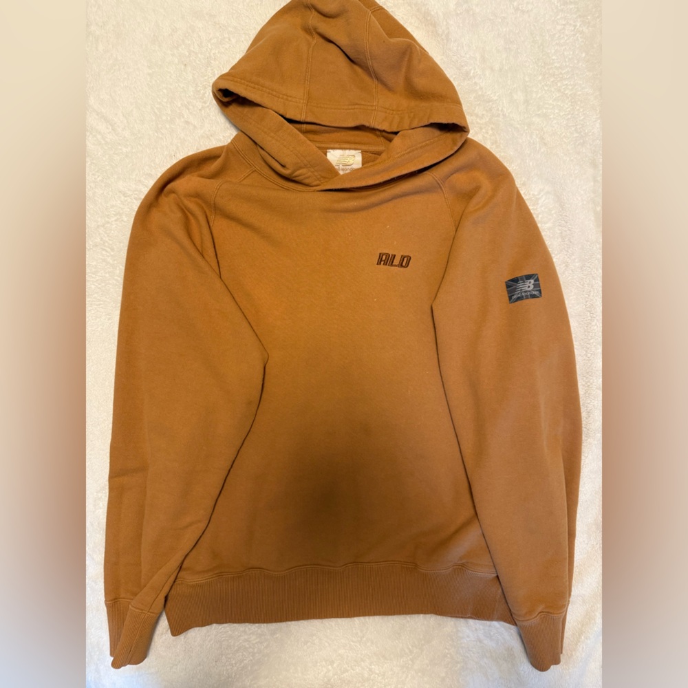 Aime Leon Dore Tan Hoodie with Logo